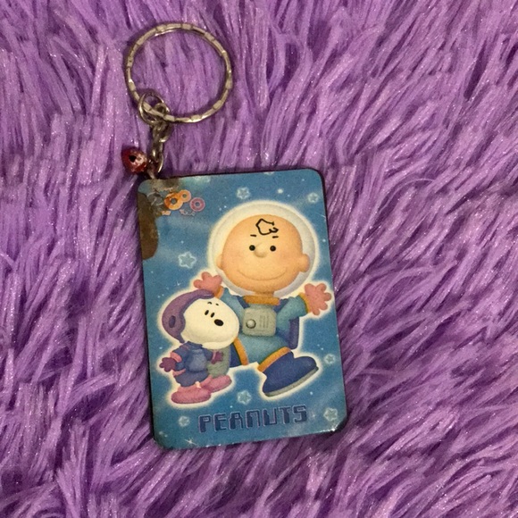 Peanuts and snoopy keychain made in Korea 2000 - Picture 2 of 3